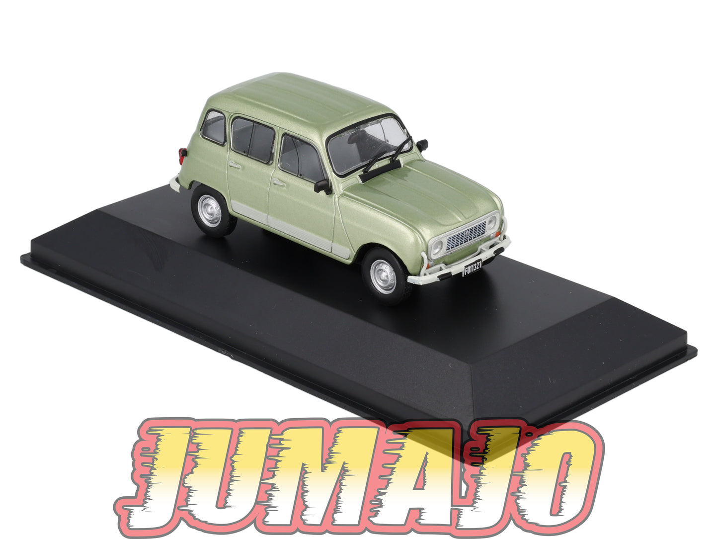 AQV17 Voiture 1/43 SALVAT Argentine 80/90 RENAULT 4 GTL Clan 1985 Boîte vitrine