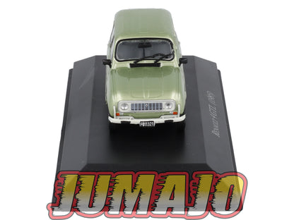 AQV17 Voiture 1/43 SALVAT Argentine 80/90 RENAULT 4 GTL Clan 1985 Boîte vitrine