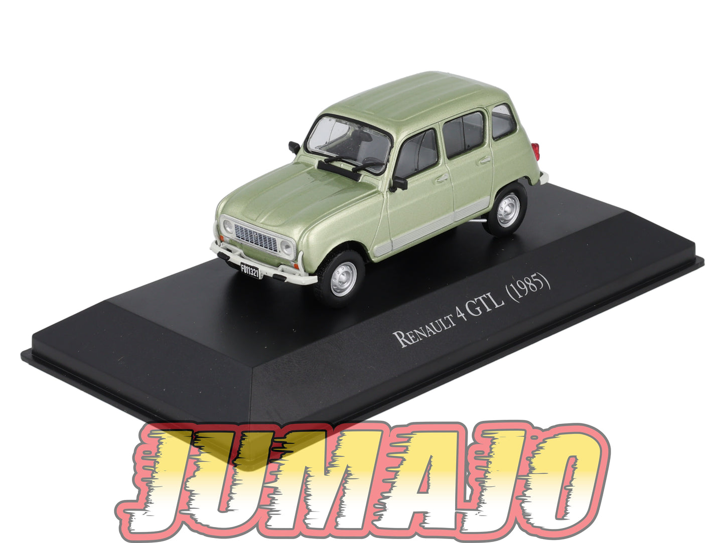 AQV17 Voiture 1/43 SALVAT Argentine 80/90 RENAULT 4 GTL Clan 1985 Boîte vitrine