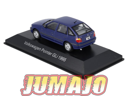 LOT 6 Voitures Volkswagen 1/43 SALVAT Autos Inolvidables : Carat CD Gacel 1.8 et GL Senda Pointer 1500