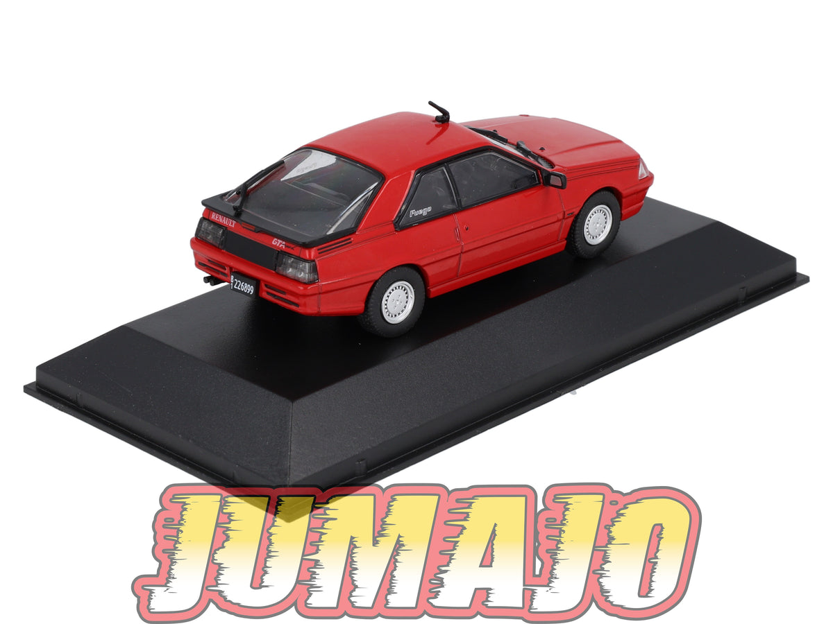 OPO 10 Renault Fuego GTA MAX 1991 – 1/43 Modellauto, Metall, Sammlerstück