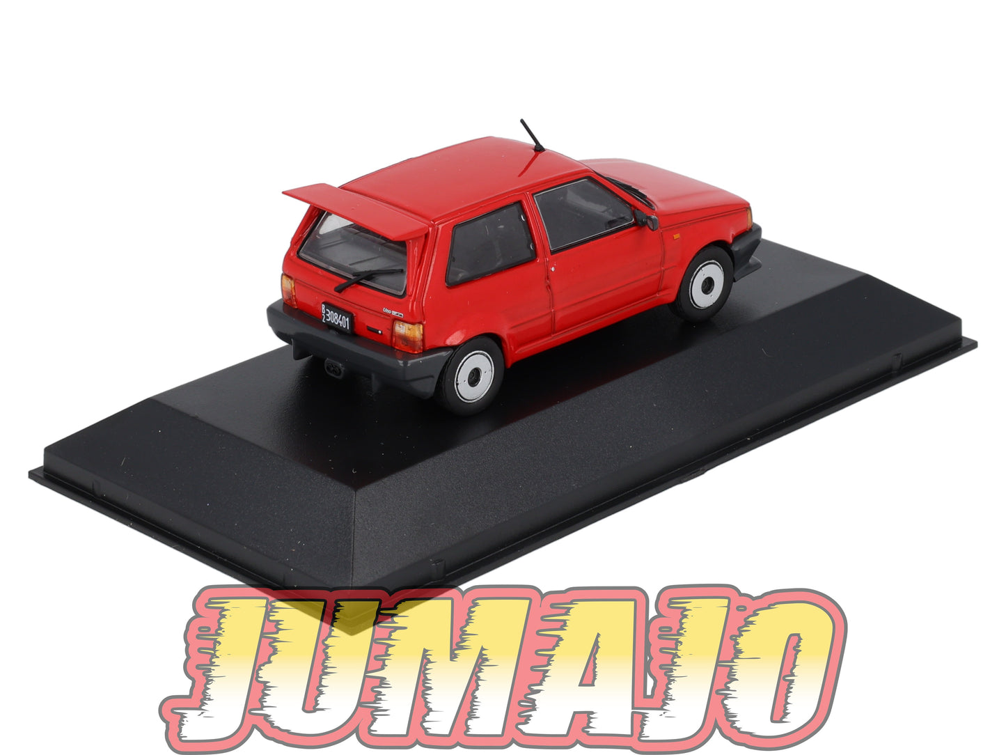 AQV20 Voiture 1/43 SALVAT Argentine 80/90 FIAT UNO EF 1990 Boîte vitrine