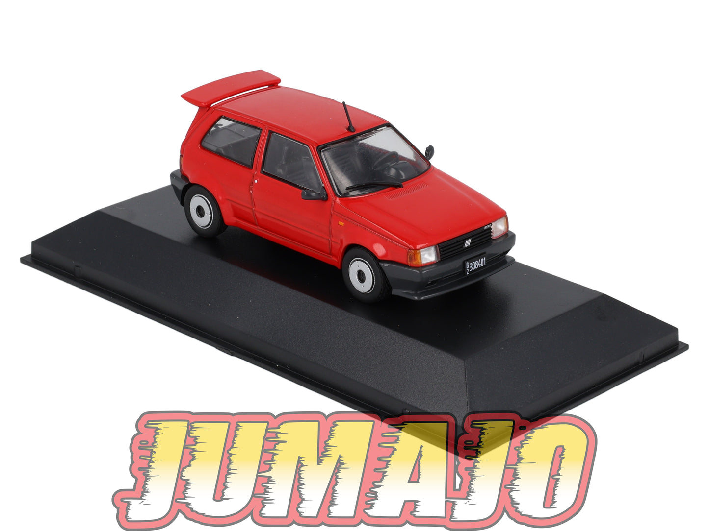 AQV20 Voiture 1/43 SALVAT Argentine 80/90 FIAT UNO EF 1990 Boîte vitrine