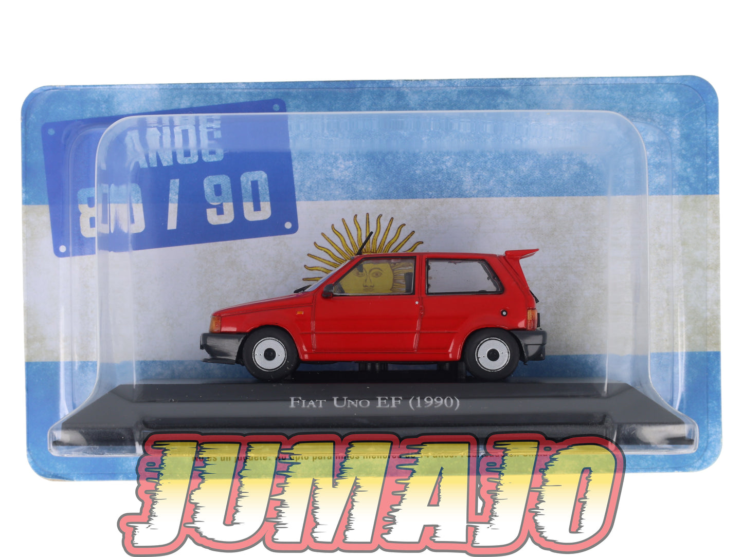 AQV20 Voiture 1/43 SALVAT Argentine 80/90 FIAT UNO EF 1990