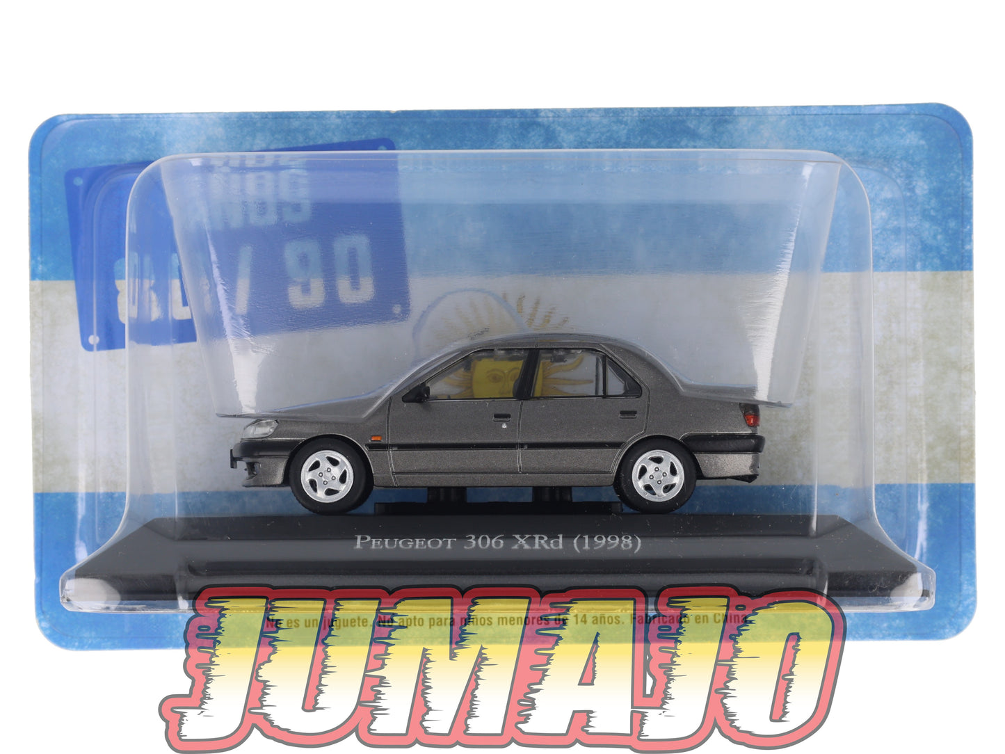 AQV21 Voiture 1/43 SALVAT Argentine 80/90 PEUGEOT 306 Berline XRD 1998
