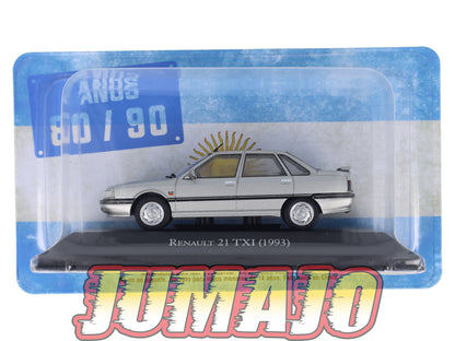AQV23 Voiture 1/43 SALVAT Argentine 80/90 RENAULT 21 TXI 1993
