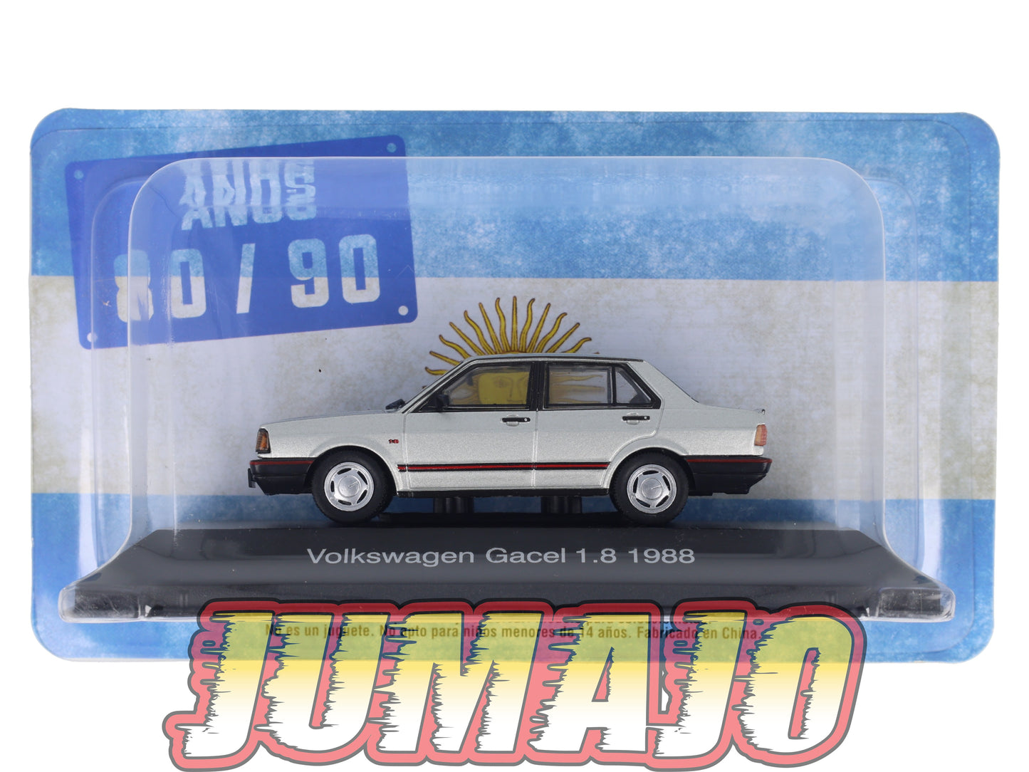 AQV25 Voiture 1/43 SALVAT Argentine 80/90 VOLKSWAGEN Gacel 1.8 1988
