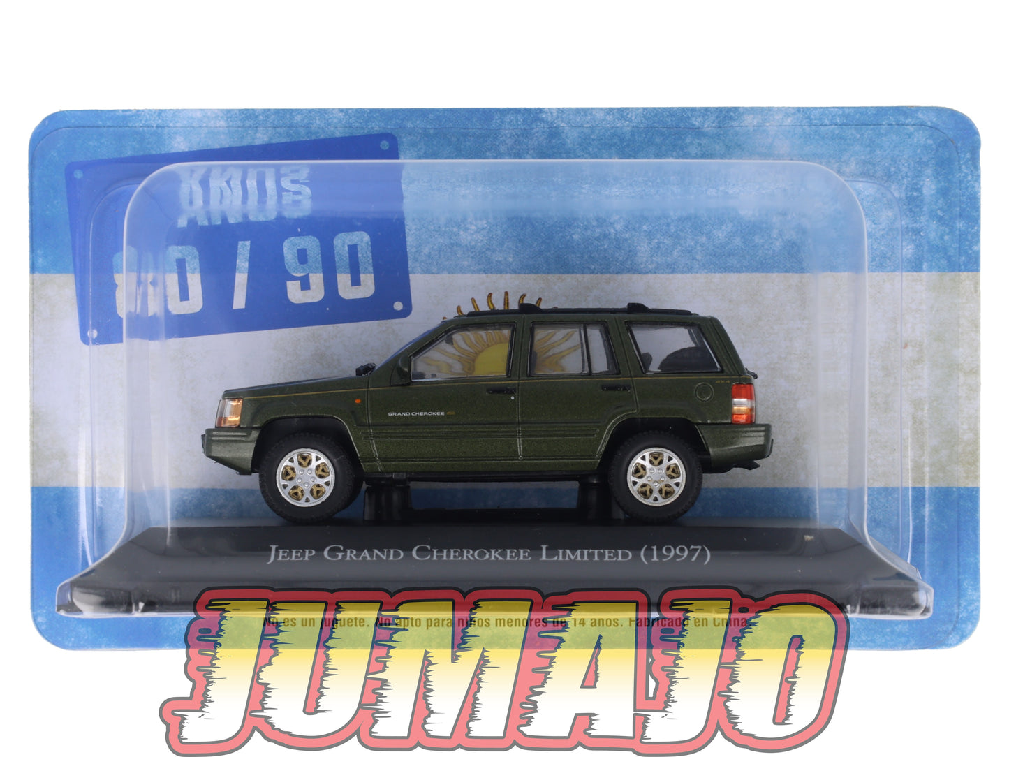 AQV26 Voiture 1/43 SALVAT Argentine 80/90 JEEP Grand Cherokee Limited 1997