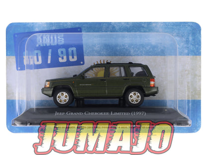 AQV26 Voiture 1/43 SALVAT Argentine 80/90 JEEP Grand Cherokee Limited 1997