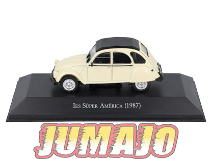 AQV29 Voiture 1/43 SALVAT Argentine 80/90 IES 2CV Super America 1987