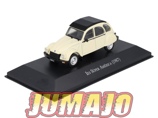 AQV29 Voiture 1/43 SALVAT Argentine 80/90 IES 2CV Super America 1987
