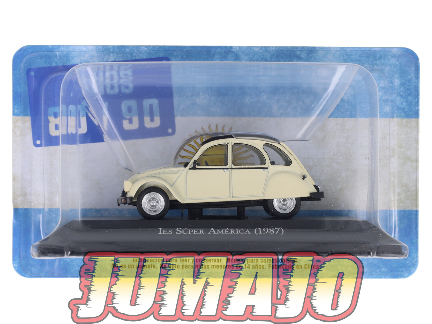 AQV29 Voiture 1/43 SALVAT Argentine 80/90 IES 2CV Super America 1987