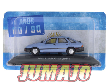 AQV2 Voiture 1/43 SALVAT Argentine 80/90 FORD Sierra Ghia 1984