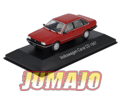 LOT 6 Voitures Volkswagen 1/43 SALVAT Autos Inolvidables : Carat CD Gacel 1.8 et GL Senda Pointer 1500