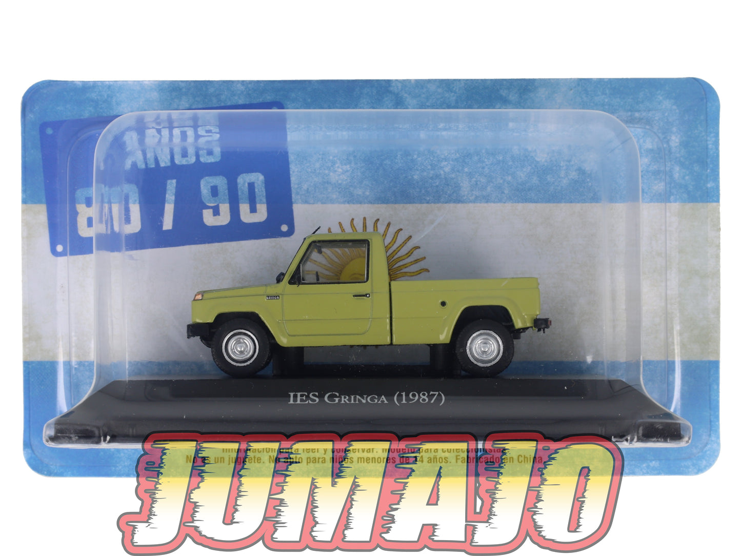 AQV34 Voiture 1/43 SALVAT Inolvidables 80/90 : IES Gringa Moteur Citroen 1987
