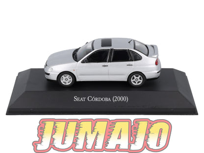 AQV35 Voiture 1/43 SALVAT Argentine 80/90 SEAT Cordoba 2000 Boîte vitrine