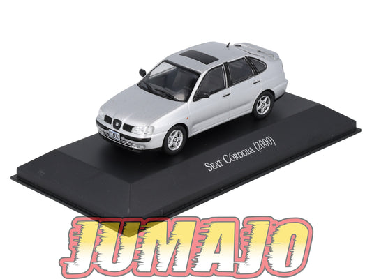 AQV35 Voiture 1/43 SALVAT Argentine 80/90 SEAT Cordoba 2000 Boîte vitrine
