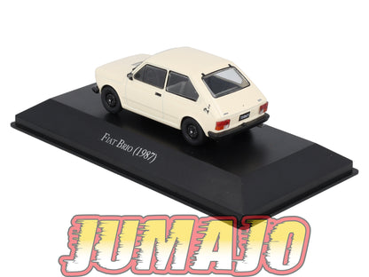 AQV36 Voiture 1/43 SALVAT Argentine 80/90 FIAT Brio 127 1987 Boîte vitrine