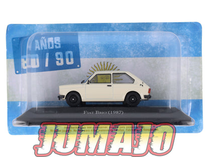 AQV36 Voiture 1/43 SALVAT Argentine 80/90 FIAT Brio 127 1987