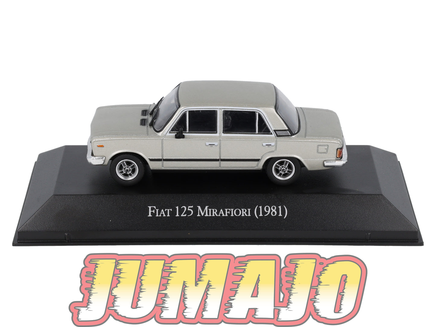AQV9 Voiture 1/43 SALVAT Argentine 80/90 FIAT 125 Mirafiori 1981 Boîte vitrine