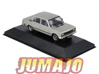 AQV9 Voiture 1/43 SALVAT Argentine 80/90 FIAT 125 Mirafiori 1981 Boîte vitrine