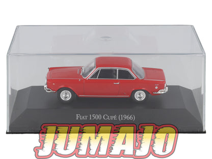 ARG101 Voiture 1/43 SALVAT Argentine FIAT 1500 CUPÉ 1966