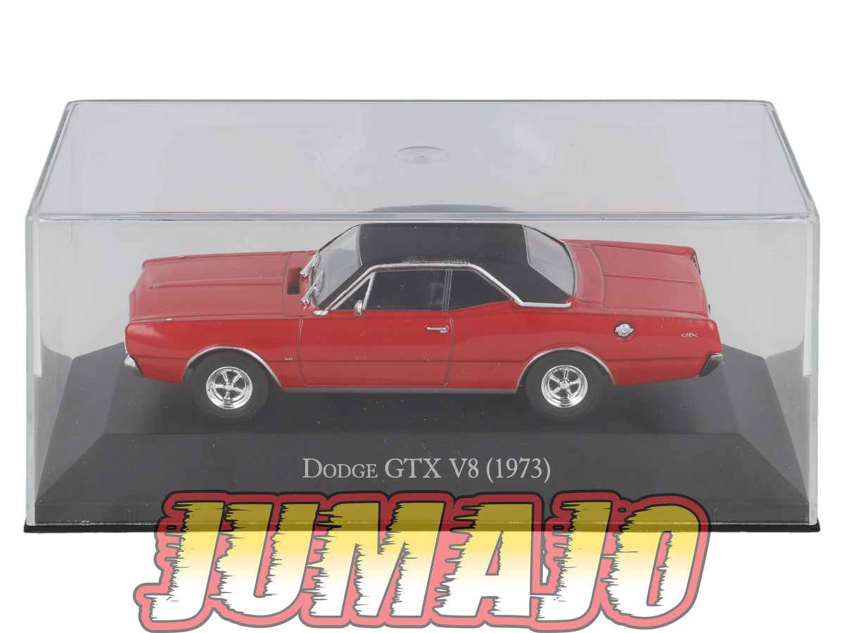 ARG104 Voiture 1/43 SALVAT Argentine DODGE GTX V8 1973