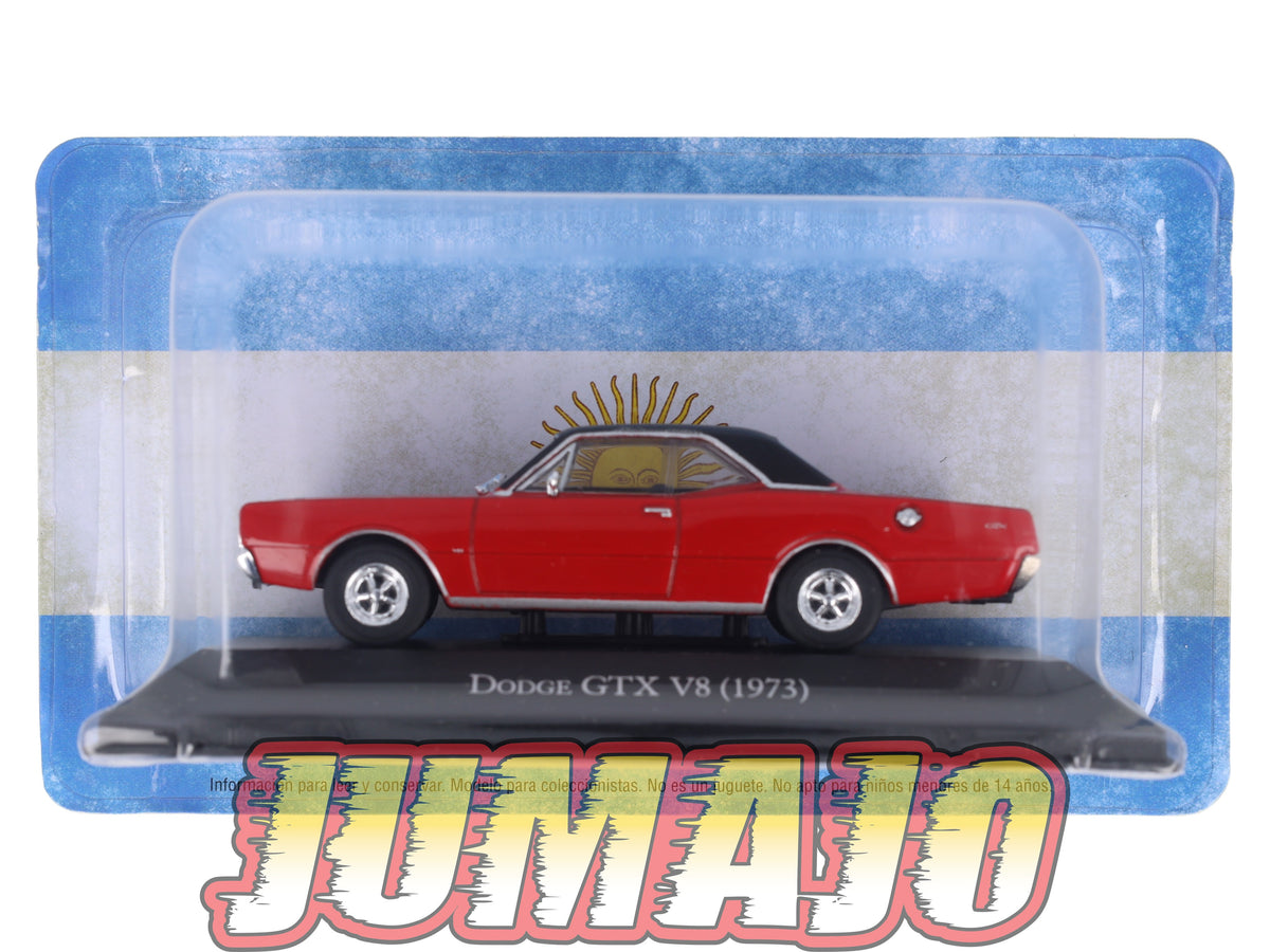 ARG104 Voiture 1/43 SALVAT Argentine DODGE GTX V8 1973