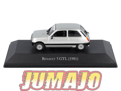 ARG107 Voiture 1/43 SALVAT Argentine RENAULT 5 GTL 1981