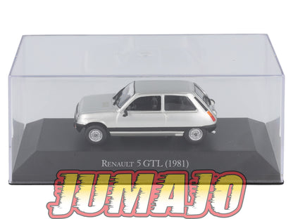ARG107 Voiture 1/43 SALVAT Argentine RENAULT 5 GTL 1981