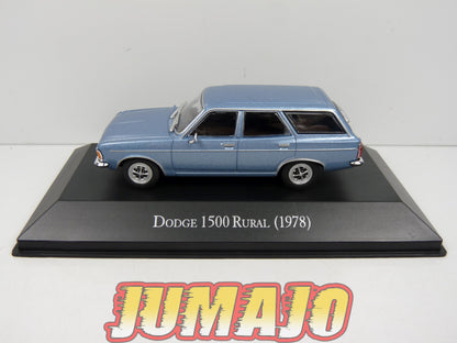 ARG109 Voiture 1/43 SALVAT Inolvidables : Dodge 1500 Rural 1978