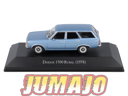 ARG109 Voiture 1/43 SALVAT Argentine DODGE 1500 Rural 1978