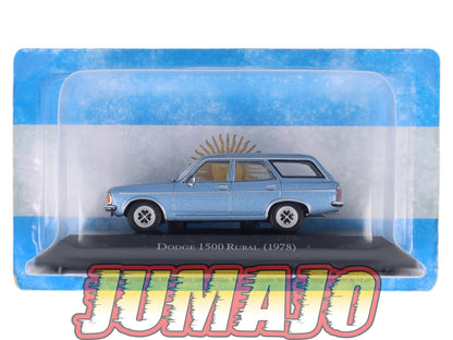 ARG109 Voiture 1/43 SALVAT Argentine DODGE 1500 Rural 1978
