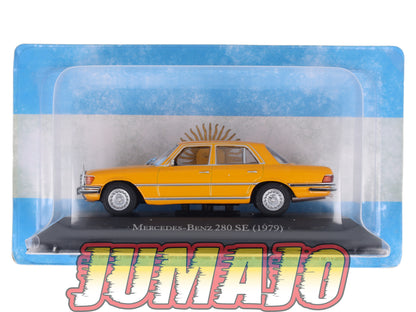 ARG110 Voiture 1/43 SALVAT Argentine MERCEDES-Benz 280 SE 1979