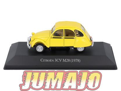 ARG111 Voiture 1/43 SALVAT Inolvidables : CITROEN 3CV M28 1978