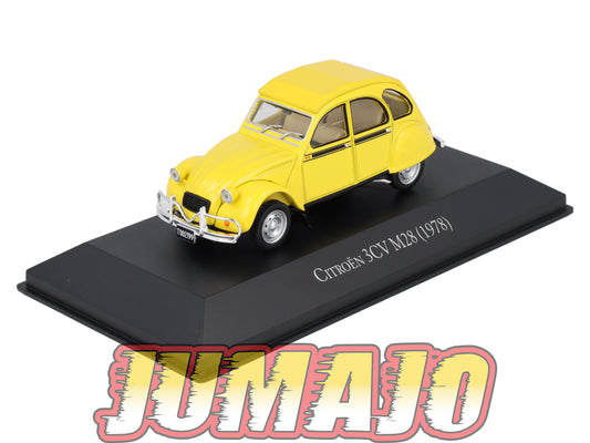 ARG111 Voiture 1/43 SALVAT Inolvidables : CITROEN 3CV M28 1978