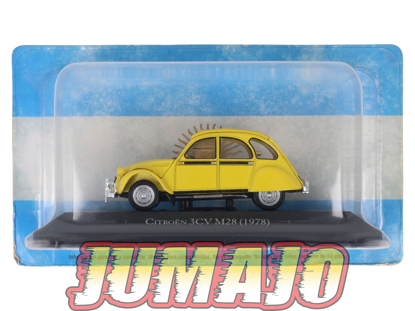 ARG111 Voiture 1/43 SALVAT Inolvidables : CITROEN 3CV M28 1978