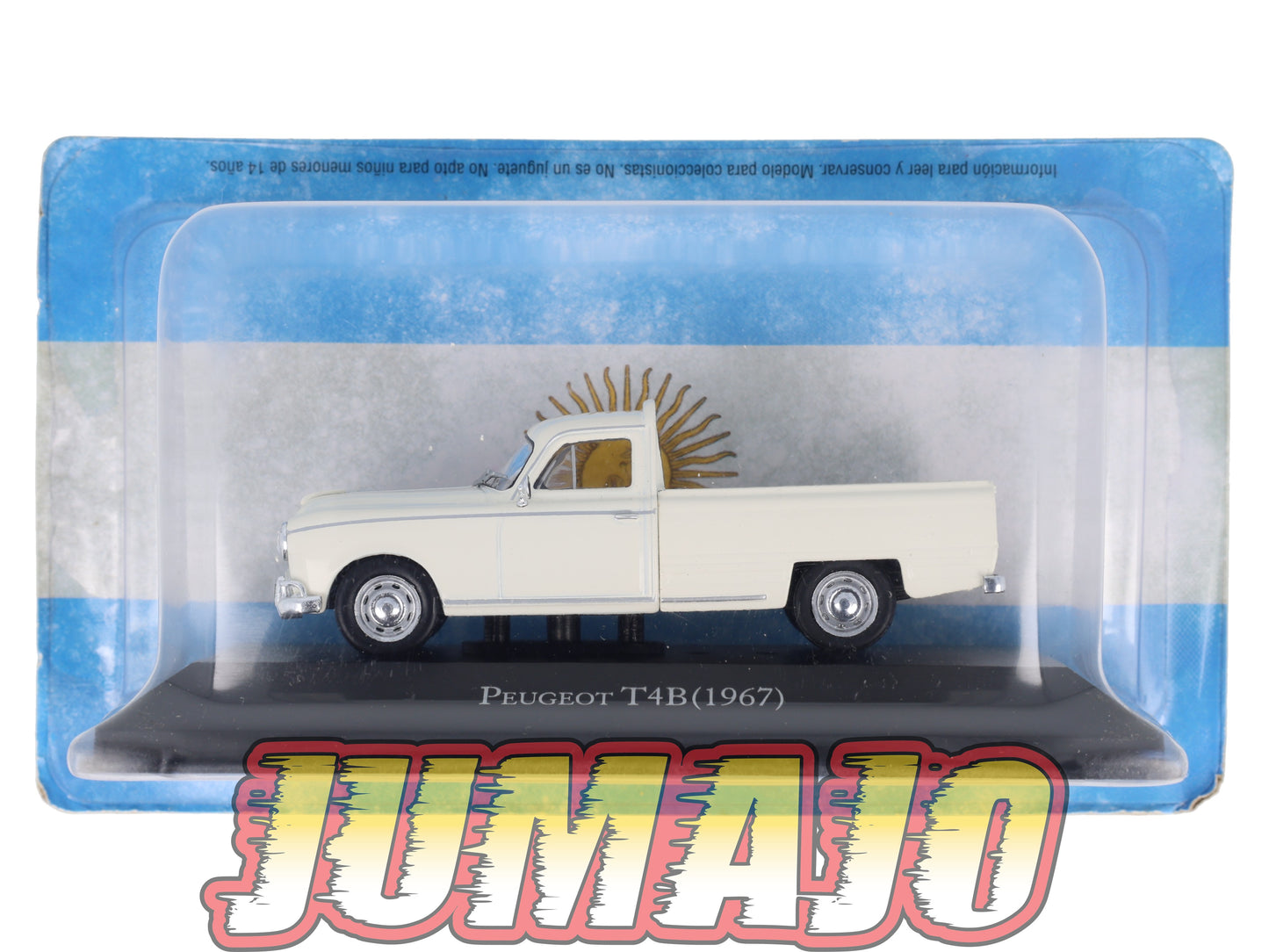 ARG112 Voiture 1/43 SALVAT Argentine PEUGEOT T4B 1967