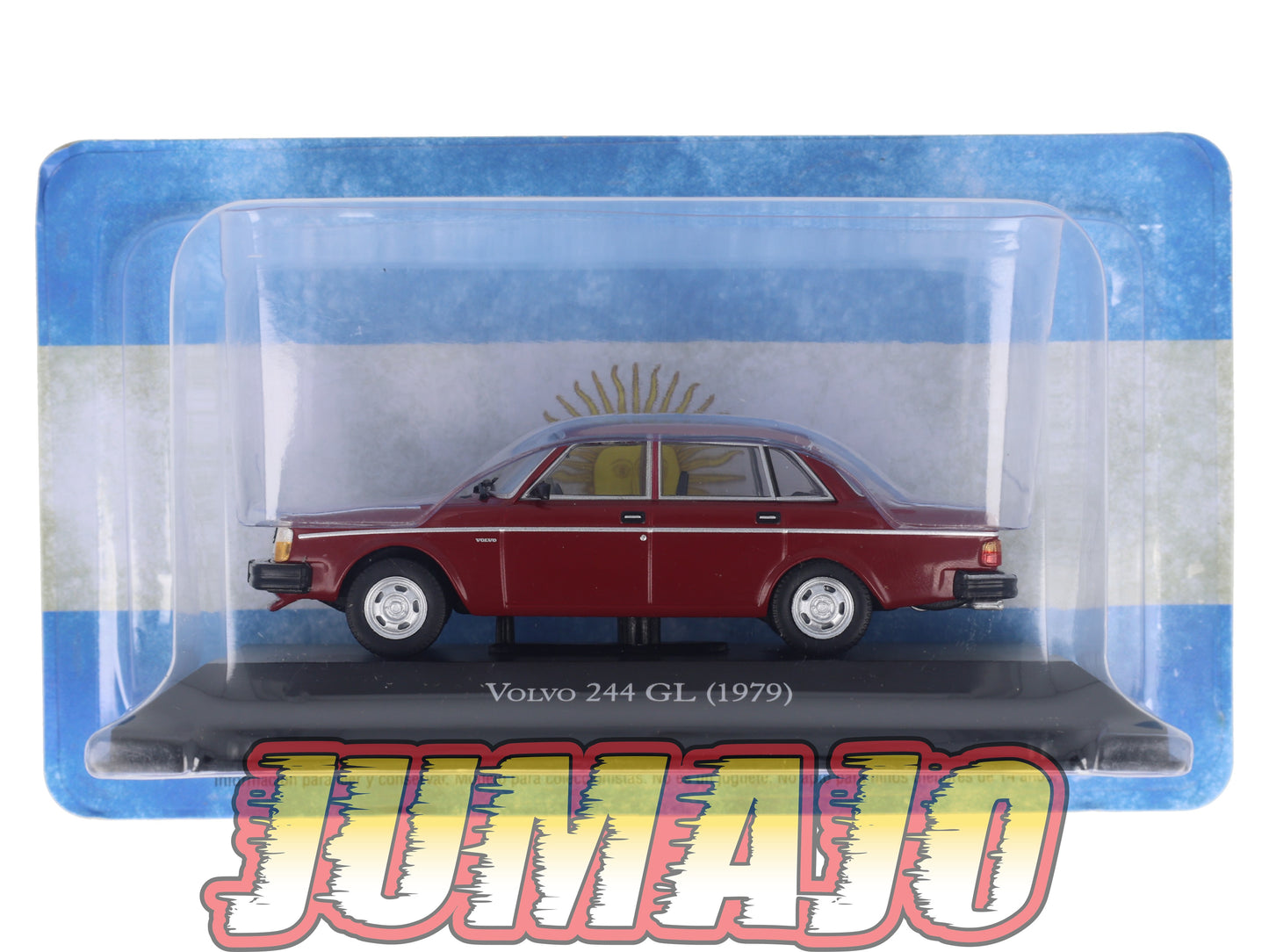 ARG114 Voiture 1/43 SALVAT Argentine VOLVO 244 GL 1979