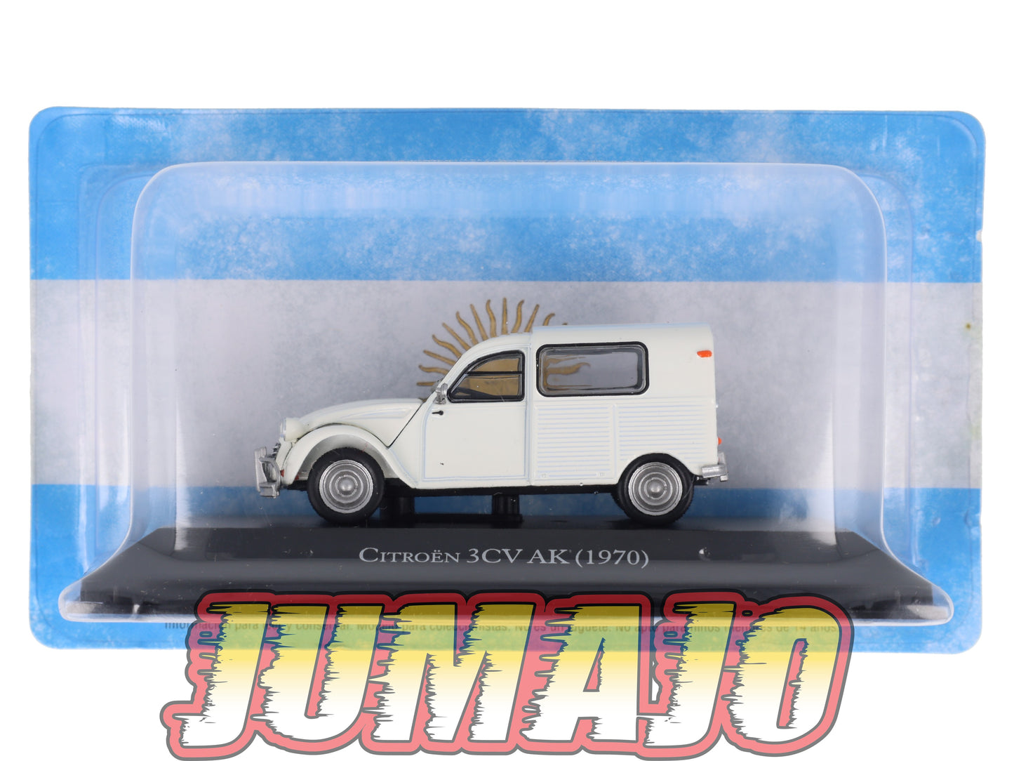 ARG115 Voiture 1/43 SALVAT Argentine CITROEN 3CV AK 1970