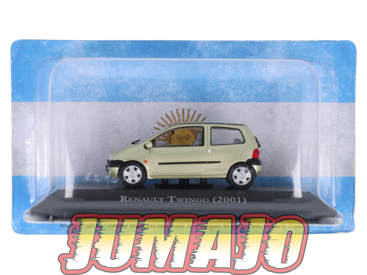 ARG123 Voiture 1/43 SALVAT Argentine RENAULT Twingo 2001