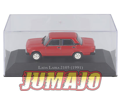 ARG125 Voiture 1/43 SALVAT Argentine LADA Laika 2105 1991