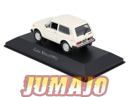 ARG130 Voiture 1/43 SALVAT Argentine LADA Niva 1991