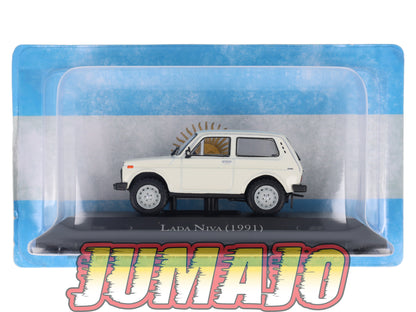 ARG130 Voiture 1/43 SALVAT Argentine LADA Niva 1991