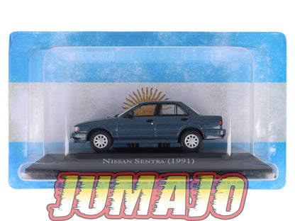 ARG132 Voiture 1/43 SALVAT Argentine NISSAN Sentra 1991