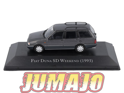 ARG143 Voiture 1/43 SALVAT Inolvidables : FIAT Duna SD Weekend 1993