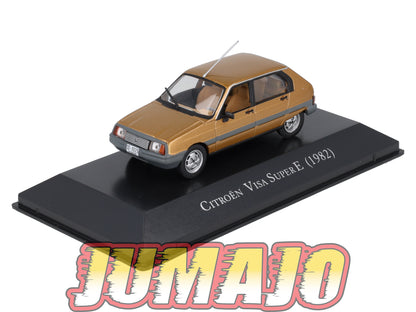 ARG150 Voiture 1/43 SALVAT Argentine CITROEN Visa Super E 1982