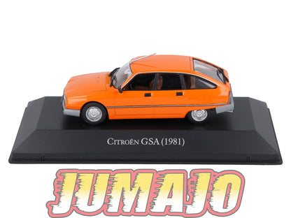 ARG155 Voiture 1/43 SALVAT Inolvidables : CITROEN GSA 1981