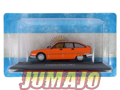 ARG155 Voiture 1/43 SALVAT Inolvidables : CITROEN GSA 1981