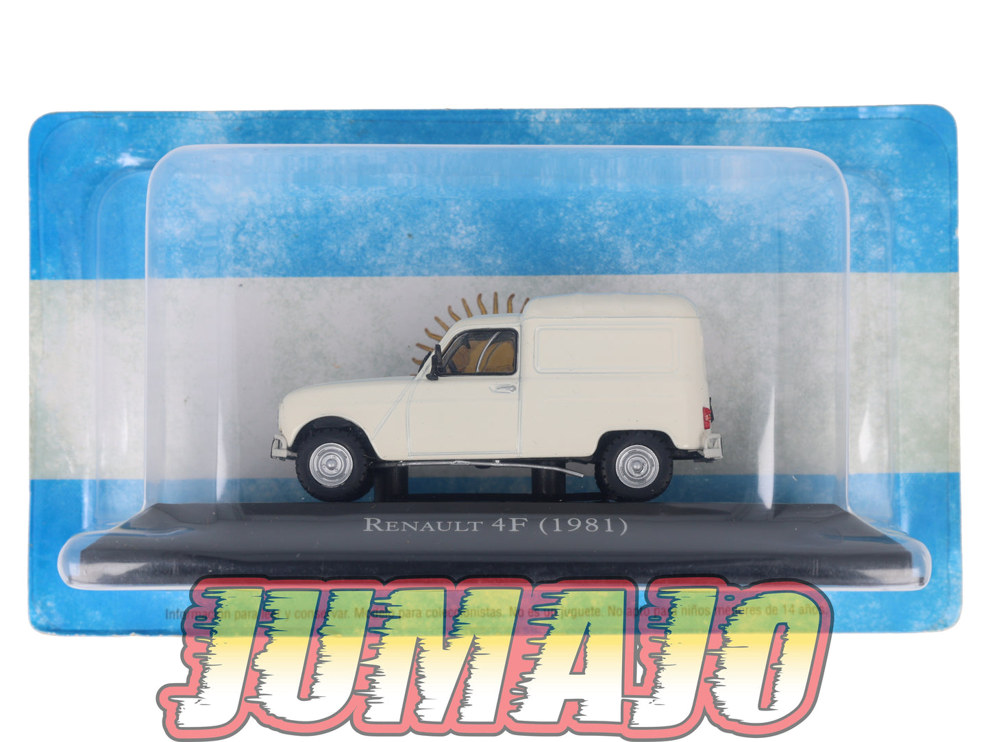 ARG156 Voiture 1/43 SALVAT Inolvidables : RENAULT 4F 1981